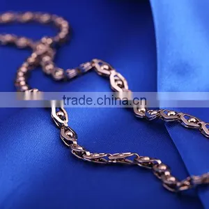 Luxuriant Coffee Gold Plated Link Chain Decorative Chain Necklace Jewelry Chain thumbnail-5