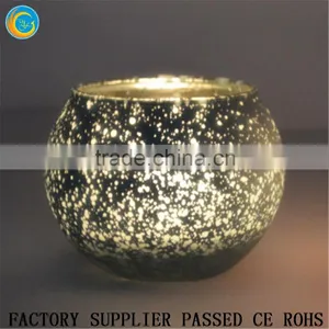 Rose Gold Glass Ball Candle Holder Moroccan for Wedding Decoration Quality Choice thumbnail-3