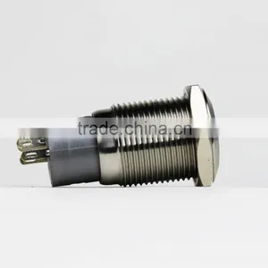 12v Latching Metal Pushbutton Switch Waterproof Ip65 thumbnail-5
