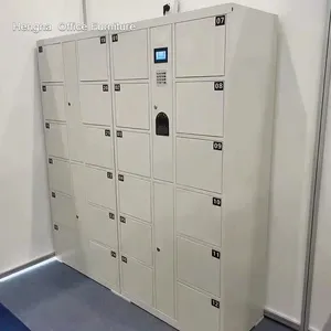 Hospital Electronic Locker With Biometric Access - Medical Grade Smart Storage for Healthcare Facilities thumbnail-1