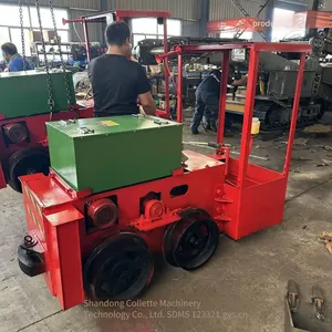 Underground Transportation Traction Electric Locomotives, Battery and Lithium Battery Locomotives Are Supplied in Batches, With Resistance Speed Regulation and High Configuration thumbnail-1