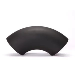 Customized ANSI/ASME B16.9 GOST Lr 90deg Carbon Steel Pipe Fittings DIN/BS/JIS SCH40 Elbows thumbnail-2