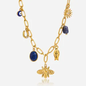 Custom Stainless Steel Necklace With 18K Gold PVD - Quick Sampling & Low MOQ thumbnail-5