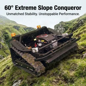 Vigorun VTLM800 Cortacsped Rc High-Efficiency 800mm Cut 48V High-Power System Weed Eater Lawn Mower Garden thumbnail-1