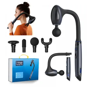 Wholesale 2026 New Fascia Massage Gun USB Rechargeable 30 Speeds Deep Tissue Muscle Relaxation Percussion Massage Gun For Gym Fitness thumbnail-1
