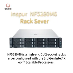 Inspur NF5280M6 2U Rack Server 4210R 8G*4/2T SATA 550W Rail Alignment System thumbnail-1