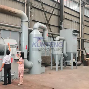 Heavy Duty Smokeless Household Waste Medical Waste Incinerator Waste Treatment Line thumbnail-5