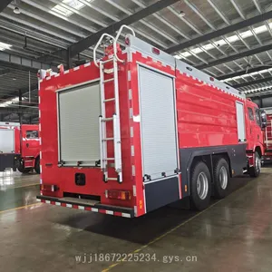 Shaanxi Auto Delong X3000 Heavy-duty Fire Rescue Vehicle, All-round Accessible and High-efficiency Fire Extinguishing Vehicle thumbnail-3