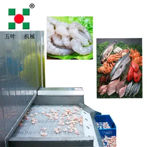 Shrimp Iqf Freezer Machine Small Seafood Iqf Tunnel Freezer thumbnail-5
