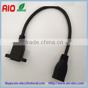 HDMI Female Jack to Female Jack Audio & Video Adaptor Extension Cable V1.4 thumbnail-1