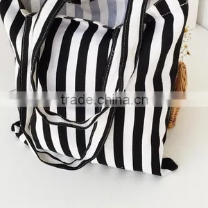 Promotional 2015 New Style Fashion Canvas Reusable Shopping Bag thumbnail-5