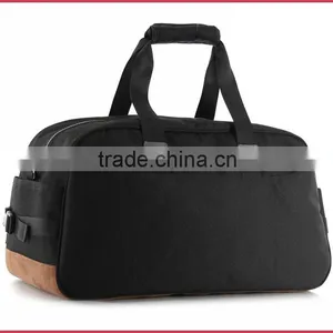 Brand Duffle Bag Travel Duffel Teeange Cotton Fabric With Nubuck Leather thumbnail-4