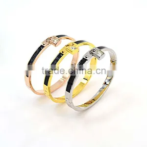 Fashion Jewelry 2016 Lock Bangle Bracelet thumbnail-1