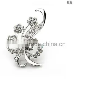 Noble Beauty Full Diamond Crystal High-grade Pin Brooch thumbnail-2
