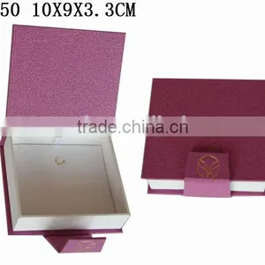 2016 Elegant Custom Earring Box Paper With Flannel Insert P447 thumbnail-6