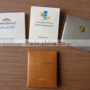 High Quality Protable Fabric Hotel Sewing Kit With Nylon Zipper /compact Sewing Kit thumbnail-1
