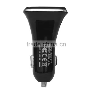 Factory Directly Three USB Ports Car Charger With Micro USB Cable thumbnail-3
