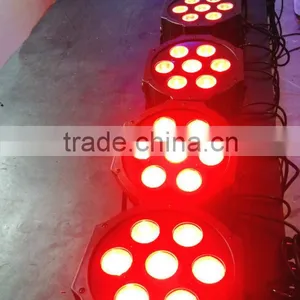 Flat and Slim Light High Brightness 7x10w Led Par Rgbw 4 in One Led thumbnail-4