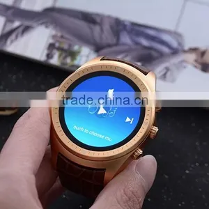 2016 Hot Selling MTK6572 1.4 " IPS 3G GPS WiFi Bluetooth Android 4.4 K18 Smart Watch thumbnail-1
