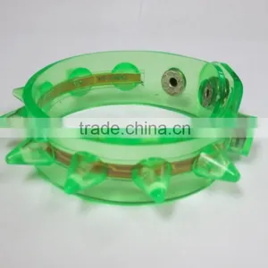 2017 Light-Up Flashing Bracelets Led Bracelet Led Silicone Bracelet thumbnail-2