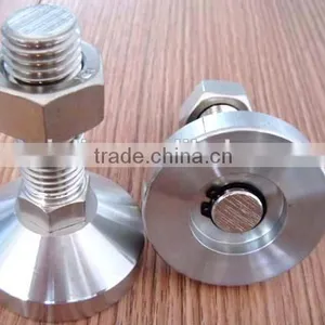 Stainless Steel Leveling Foot Threaded Glide Feet Leveling Feet thumbnail-1