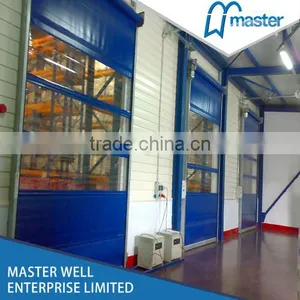 Industrial PVC High Speed Shutter Doors/Fast Rolling Door Quality Choice Most Popular thumbnail-4