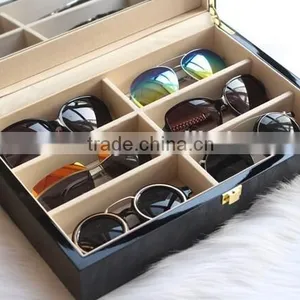 Luxury Big Mirror Wooden Glasses Box Wholesaler,sunglasses Display Case thumbnail-4