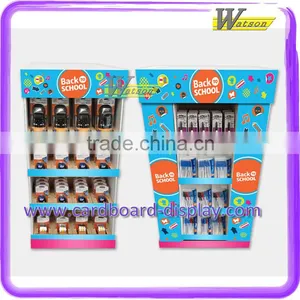 POP Back to School Stationery Cardboard Pallet Display Stand thumbnail-1