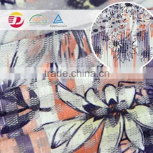 China Factory Cheap Flower African Print Polyester Lace Fabric Top Quality thumbnail-4