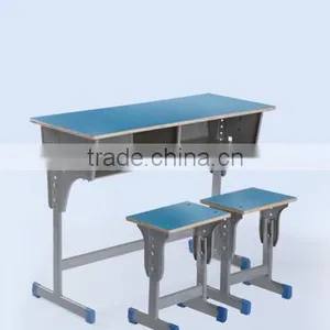 Kids Writing Table and Chair Adjustable Elementary School Desk With Chairs thumbnail-1