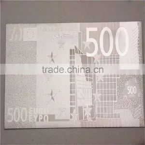 Silver Foil Notes Euro 500 Banknotes thumbnail-1