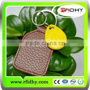 Barcode Keychain Card 125KHz ABS RFID Keyfob(T5567,T5577) With Logo Printing and Laser Number AB02 thumbnail-1