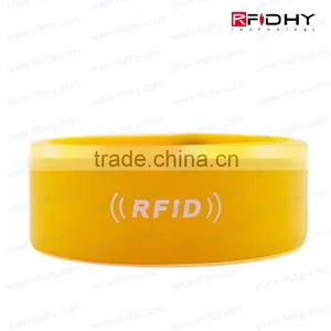 Printed Silicone Wristbands NFC Wristband for Bowling Centers thumbnail-3