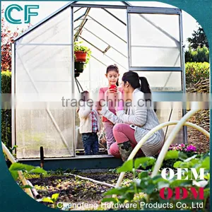 Foshan Supplier Portable Aluminium Profile Plastic Cover Mini Greenhouse thumbnail-5