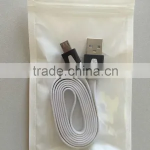 2015 Universal Flat Low Profile Usb to Micro Usb Cable for Smart Phone thumbnail-1
