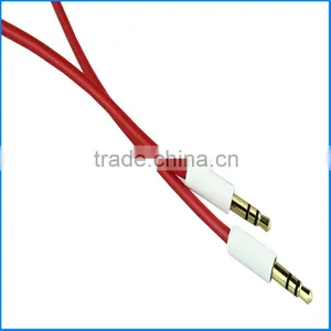 AUX Cable Gold Plated Audio I/O Wire Stereo Panel Mount Cable for PC, Car Audio, Audio Equipment thumbnail-1