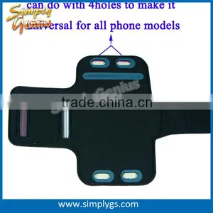 (Top) 5.5 Inch Mobile Phones Running Sports Armband, Neoprene Armband for Sale, Logo Printed Armband thumbnail-6