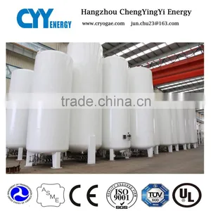 ASME/TPED/GB Approval Liquid Oxygen Nitrogen Argon LCo2 Vertical Cryogenic Liquid Storage Tank thumbnail-1
