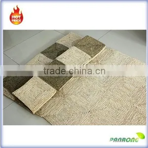Unique Design Handmade Natural Fiber Cornhusk Straw Place Straw Floor Mat thumbnail-1
