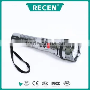 IP65 Liithium Batteries 3W Portable Led Rechargeable Multifunction Video Flashlight thumbnail-1