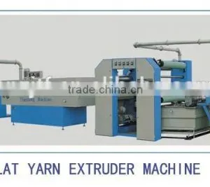 PP/PE Flat Fiber Making Machine With Cutter for Cement Wall thumbnail-4