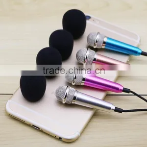 Mini Mobile Phone Karaoke Microphone, Phone Microphone for Phone and Laptop Quality Choice thumbnail-5