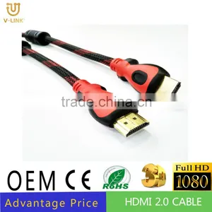 Gold Plated Supports Ethernet 3D 1.4 2.0 4K HDMI Cable Male to Male 1ft-100ft Available thumbnail-1