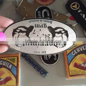 Custom Aluminum Sticker Metal Badge Nameplate Brushed Aluminium Badge thumbnail-2