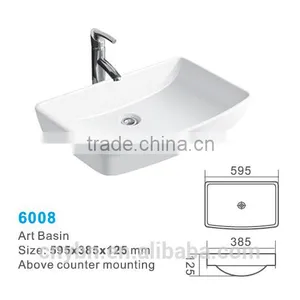 Sanitary Ware Ceramic Bathroom Basin_hand Wash Basin_art Basin thumbnail-3
