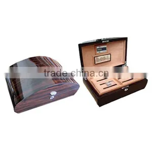 High Glossy Sturdy Wooden Cigar Box thumbnail-1
