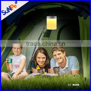 Portable Wireless Rechargeable Battery Operated Touch Sensor Led Camping Lamp thumbnail-1