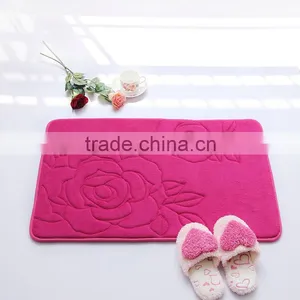 MEMORY FOAM BATH MAT ULTRA ABSORBANT MICROFIBER BATH MAT/Memory Foam Bath Mat_ Qinyi thumbnail-1