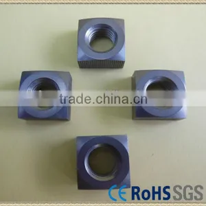 Carbon Steel Znc Plated Customized Square Nut Fot M6 thumbnail-1