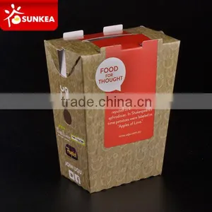 Square Printed Popcorn Buckets, Popcorn Paper Cups in China thumbnail-3